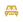 A yellow glove on a white background.